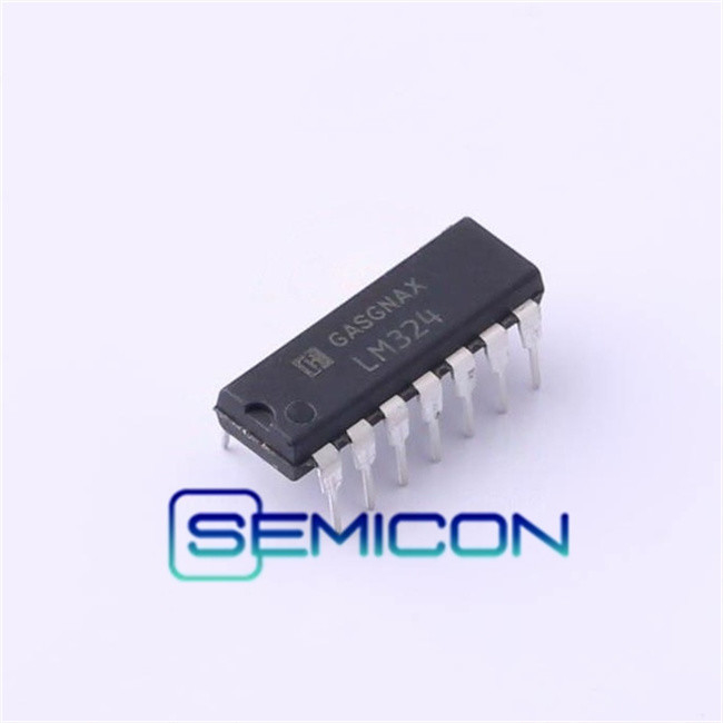 LM324N SEMICON Original IC OPAMP GP 4 CIRCUIT 14DIP